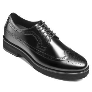 US9 CHAMARIPA 8CM/3.15NCH ELEVATOR dress shoes men HEIGHT INCREASE OXFORD